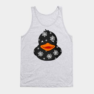 Spiderweb Pattern Rubber Duck Tank Top